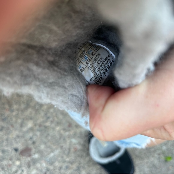 SOREL Kids Moccasins Mules Size 12 Slip on Shoes Slippers Wool Black - Picture 9 of 10